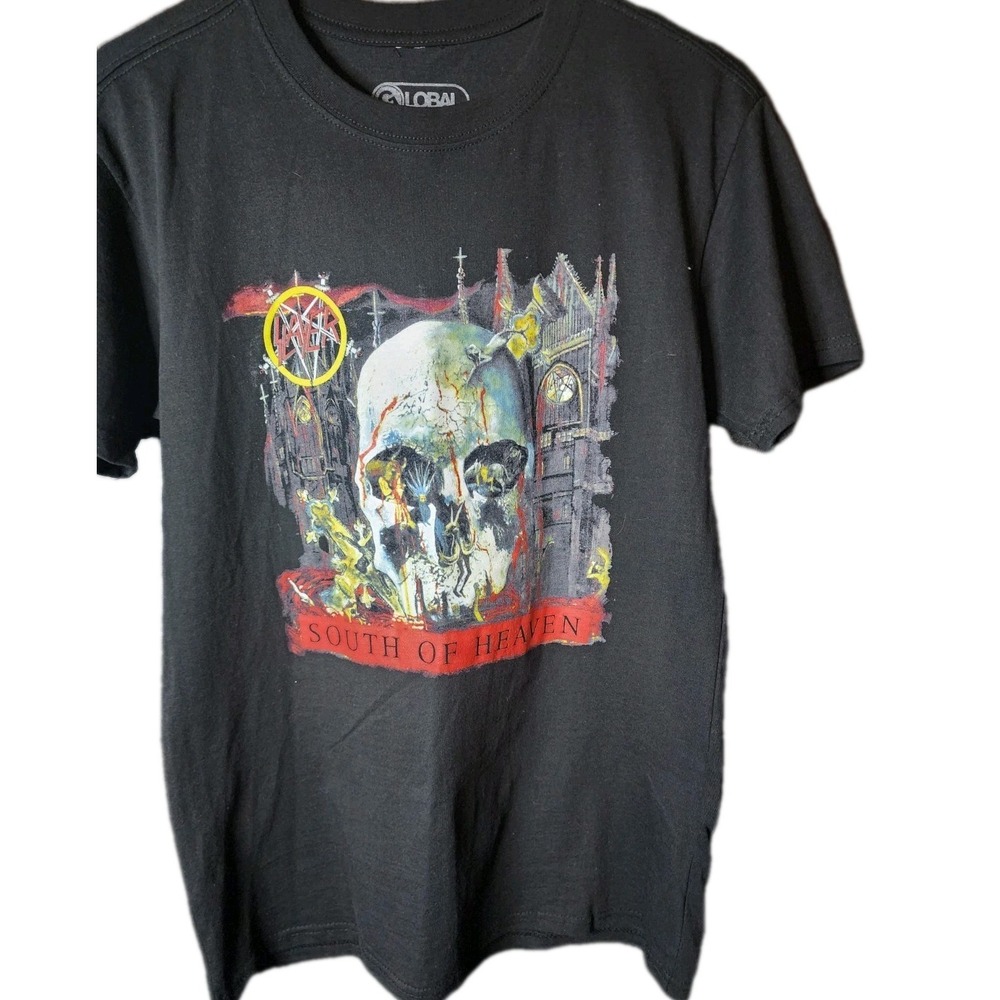 Slayer South Of Heaven Band Tour Promo T Shirt Adult Medium Black Mens